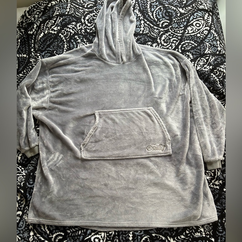 grey oversized comfy
